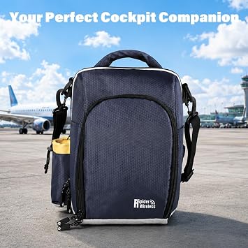 Premium Pilot Flight Bag - Fits All Aviation Flight Gear