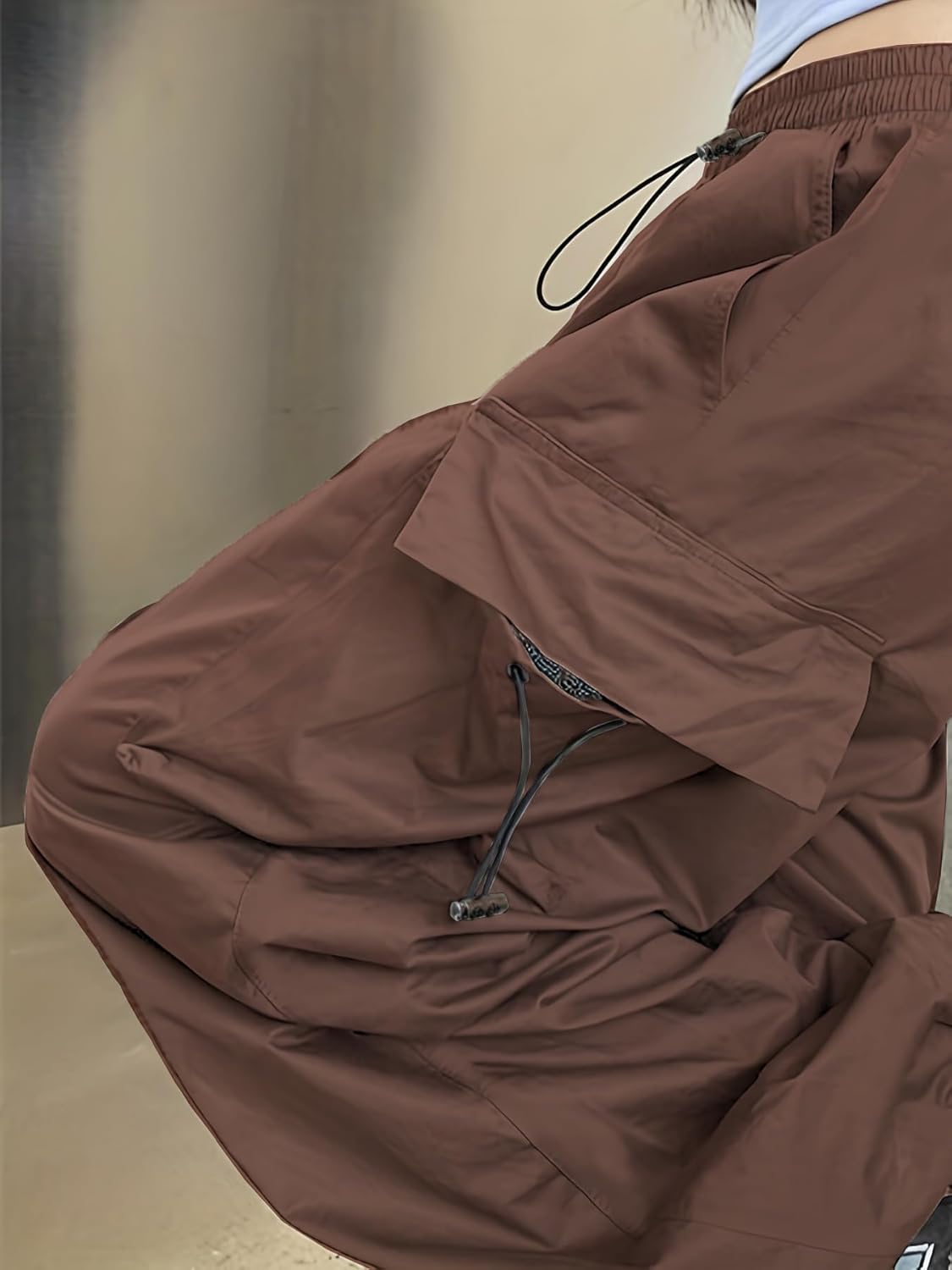 Cargo Pants Women Baggy Parachute Pants Woman Mutil Pockets Loose Fit Y2K Casual Pants for Women - Image 2