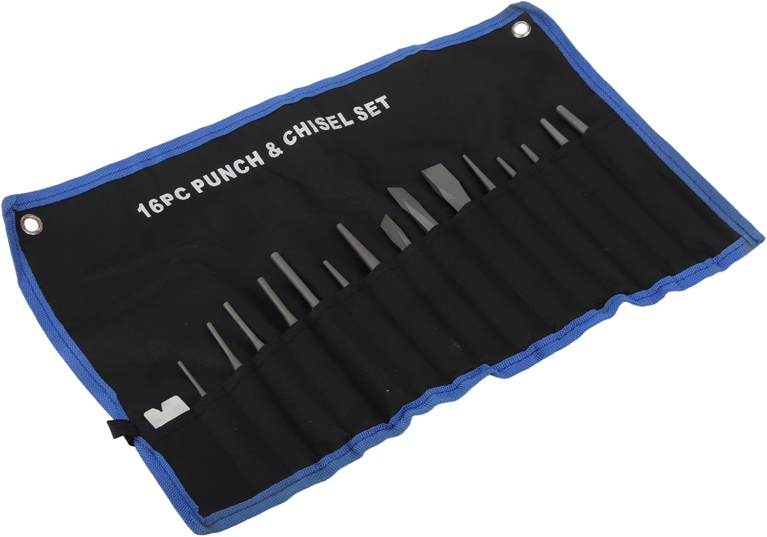 16-Piece Mechanics Punch Set - Professional Pin Centre Taper Cold Chisel Tools for Precision Work