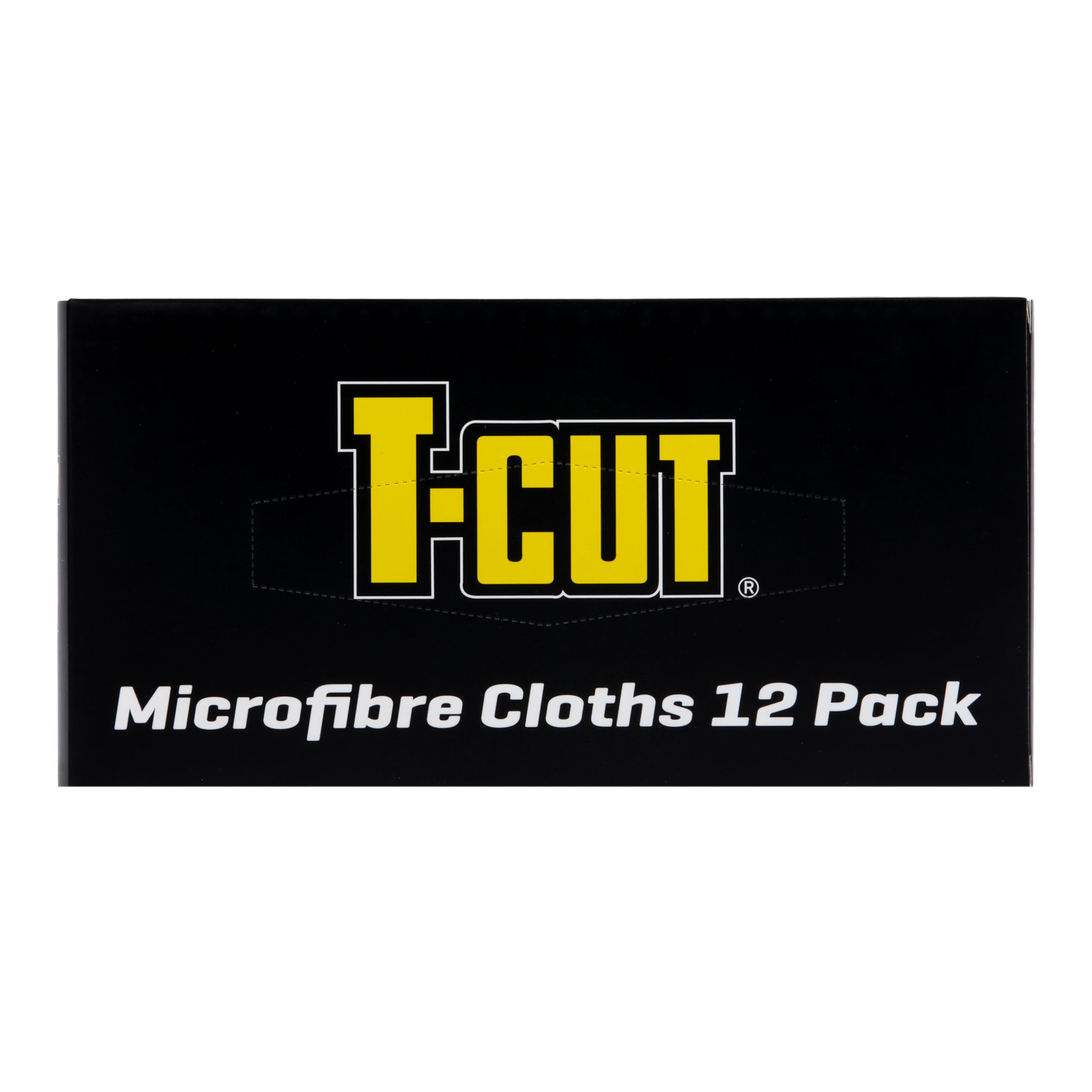 T-Cut 12 Large Microfibre Cloths Cleaning Detailing Towel Drying Polishing