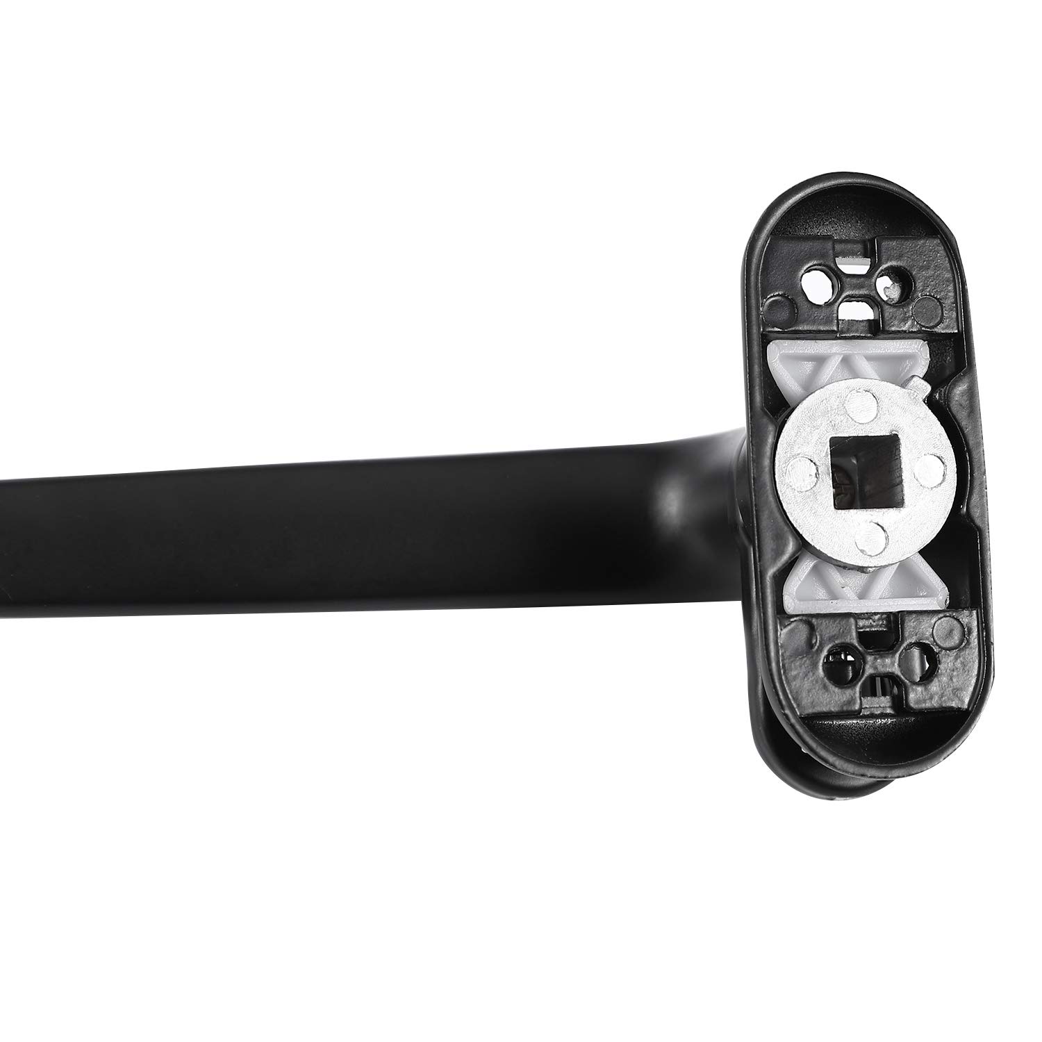 Jteyult Casement Window Handle Lock - Black Zinc Wheel Handle For Plastic Steel Doors & Windows - View #5