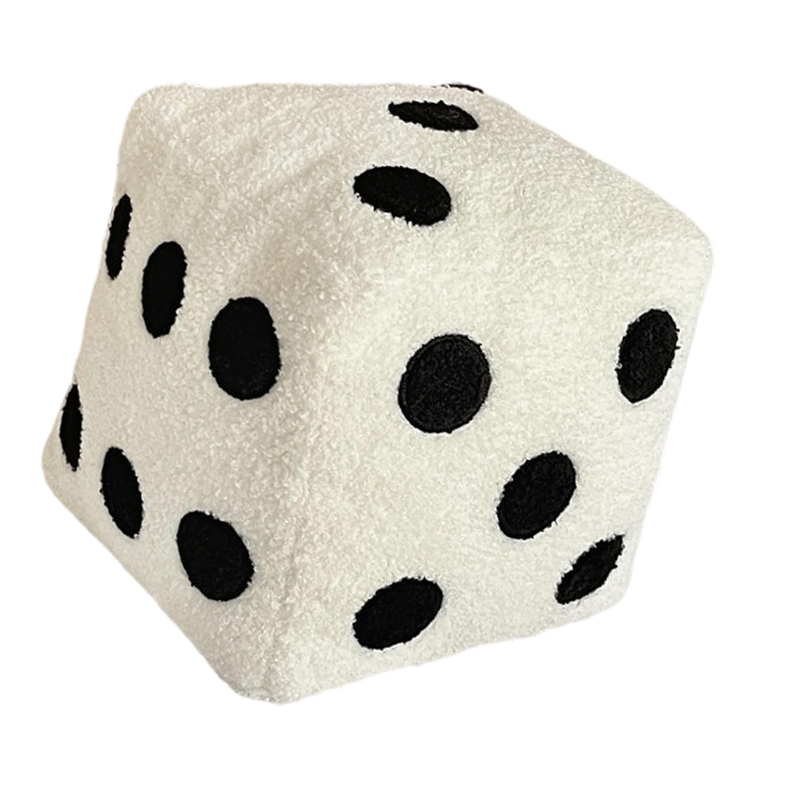 Hsioluted Dices Pattern Accent Pillow Sturdy Soft for Reading Kids Play Area Decorative Dices Seat Cushion