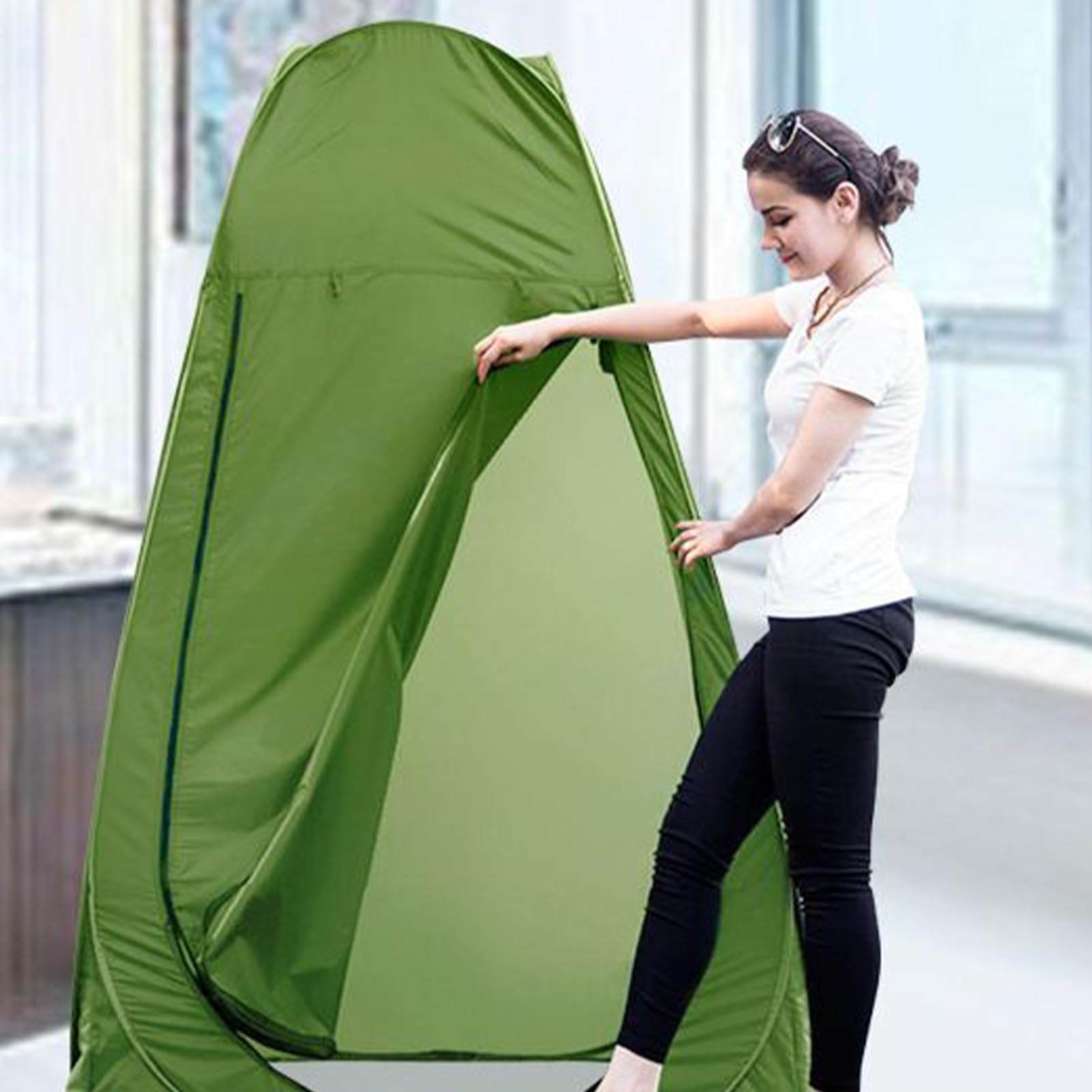 Carpas de ducha camping protección UV impermeable desplegable playa