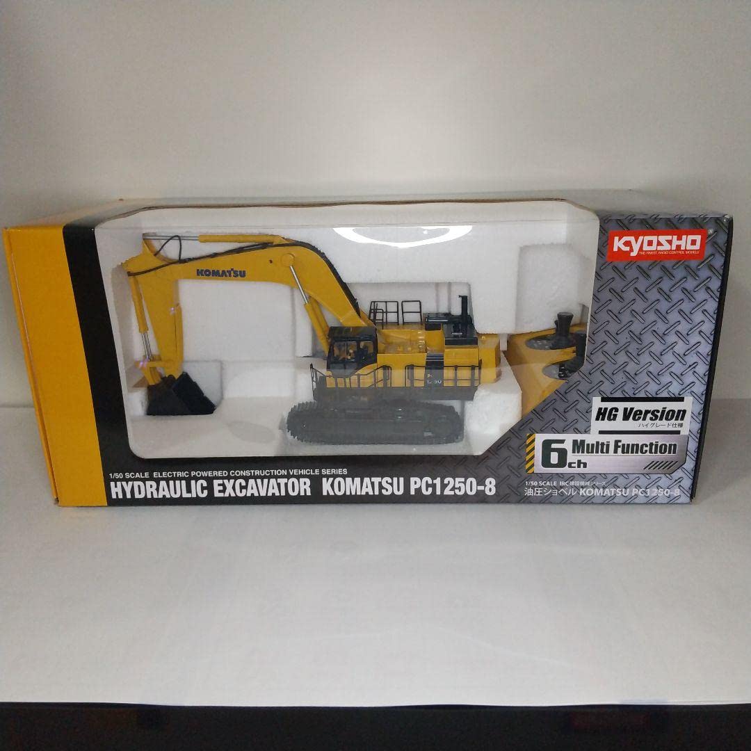 Amazon | 京商 油圧ショベル 1/50 コマツ PC1250-8（HG） | プラモデル 