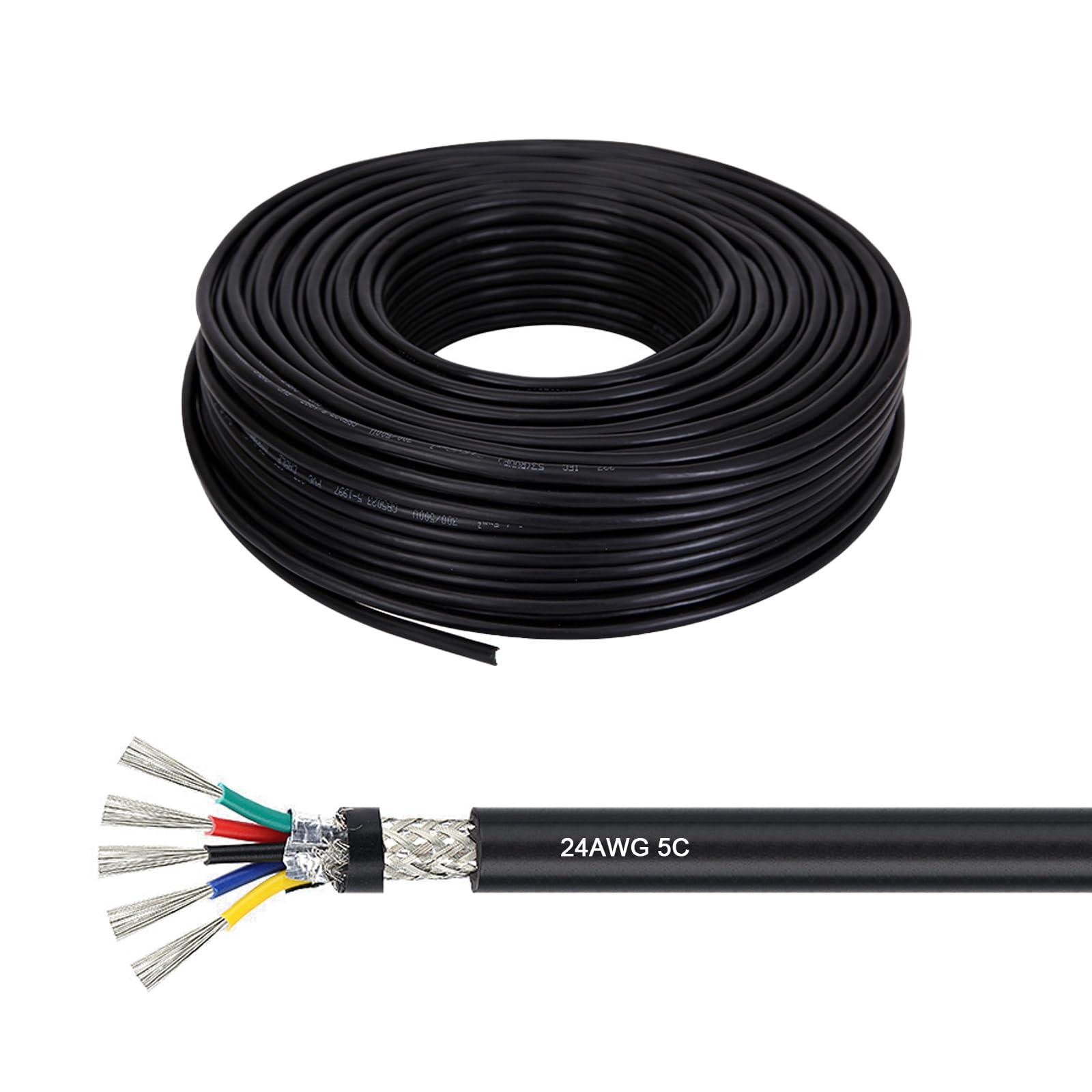 Câble blindé UL2517 20AWG pour stopper les interférences et pertes de signal