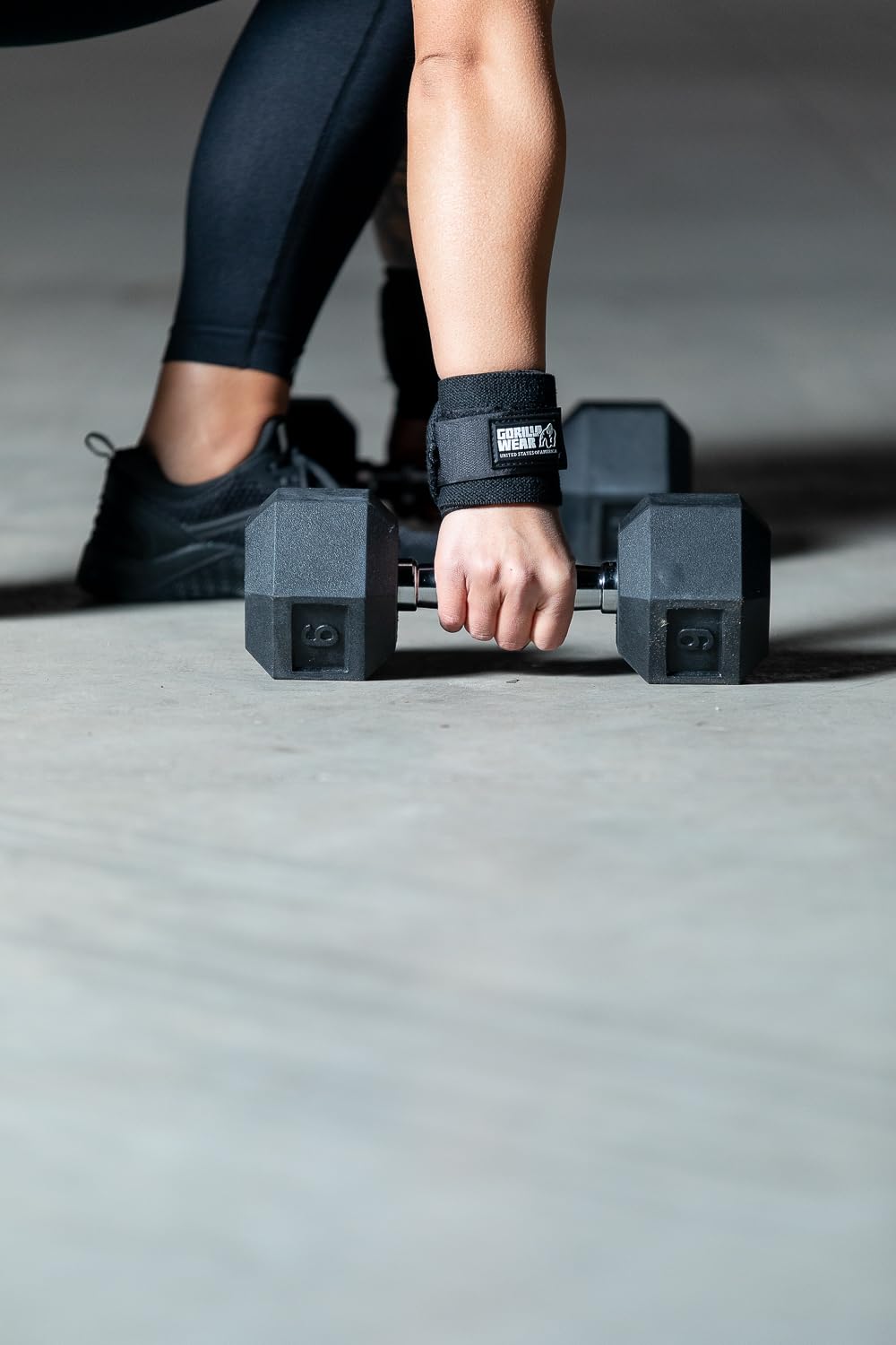 VirtuFit Hantle krótkie heksagonalne - hantle - Dumbbell - 17,5 kg - na sztukę