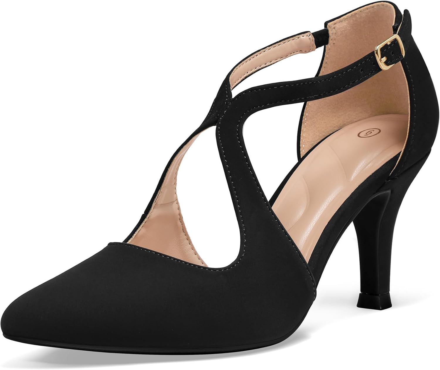 mysoft Women's Dress Shoes - Closed Toe Stiletto Heels