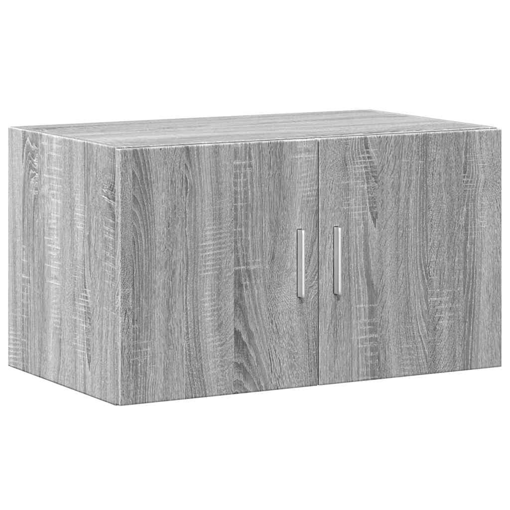 Sonoma - Armario alto (70 x 42,5 x 225 cm), color gris