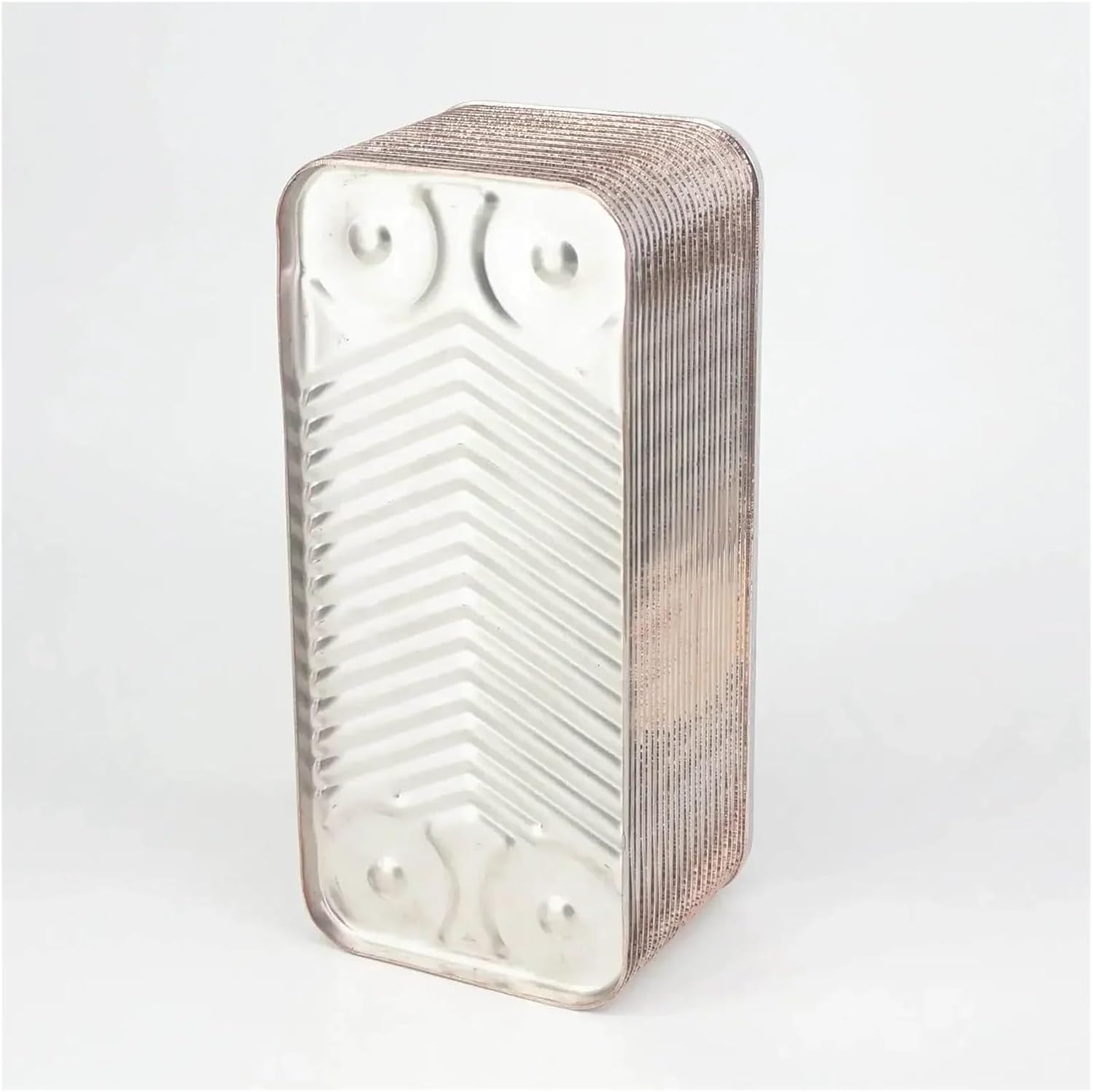 24 Plate Heat Exchanger Chiller Cooler 304 Stainless Steel(3L4 INCH BSPT_BSPT)