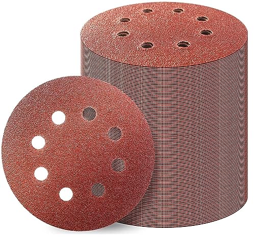 Image of Inditrust new Sanding Disc 180mm (7 inch) with 8 Holes (80 Grit, 30)