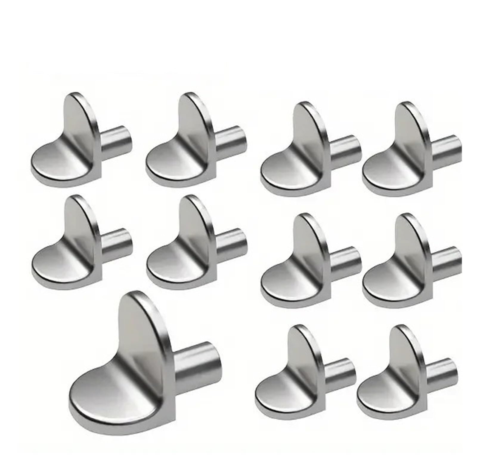 Metal Shelf Support Pegs 100pcs Cabinet Shelving Pins for Bookcase Wardrobe