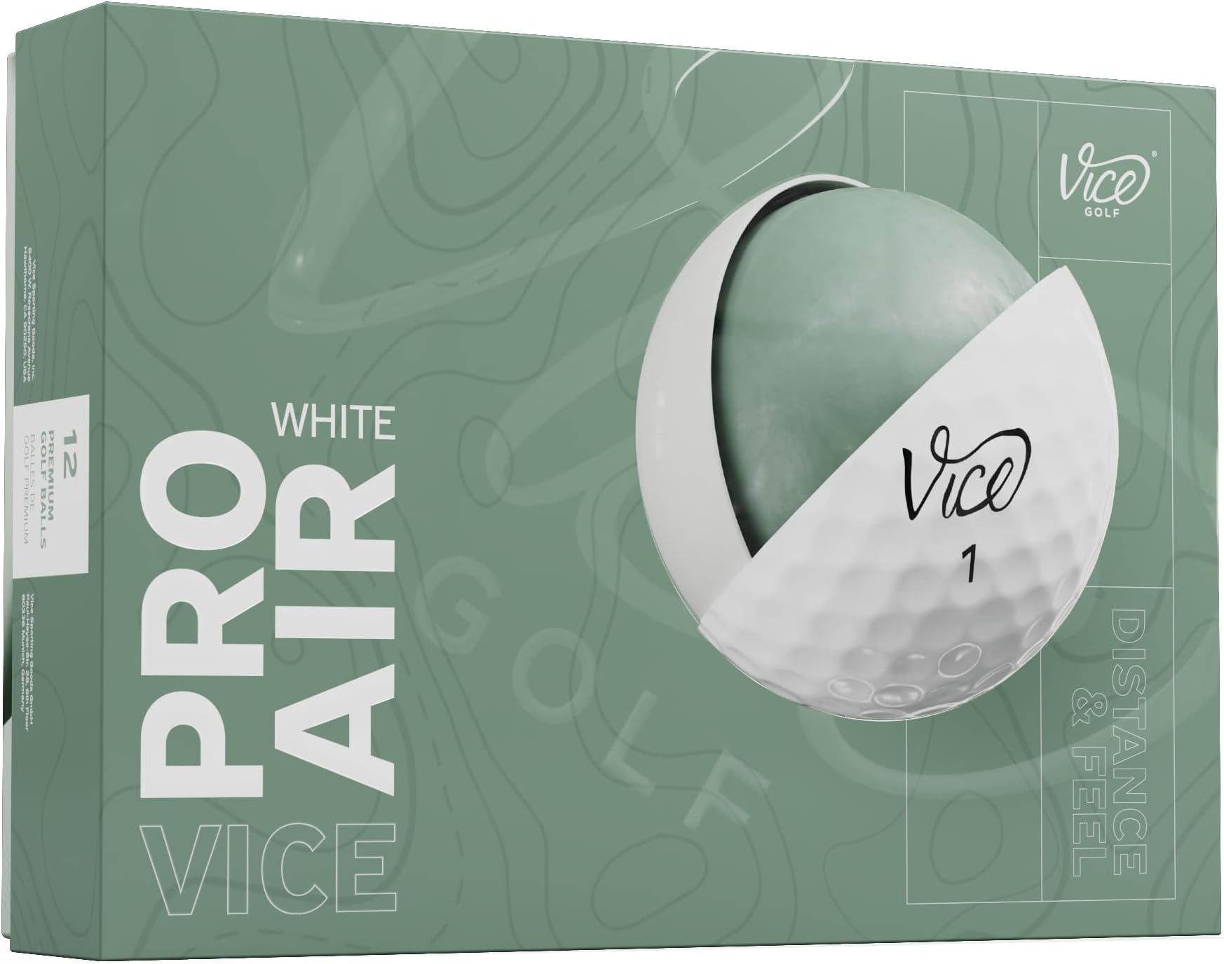 Vice Pro Air Golf Balls (2024 Model)