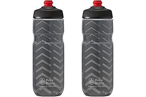 Polar Bottle Breakaway Insulated Water Bottle 20 oz - 2 Pack for Bike Riding