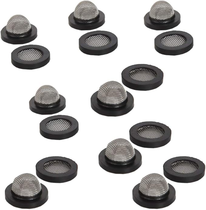40 Pieces Hose Washers with Screen Shower Head Gasket