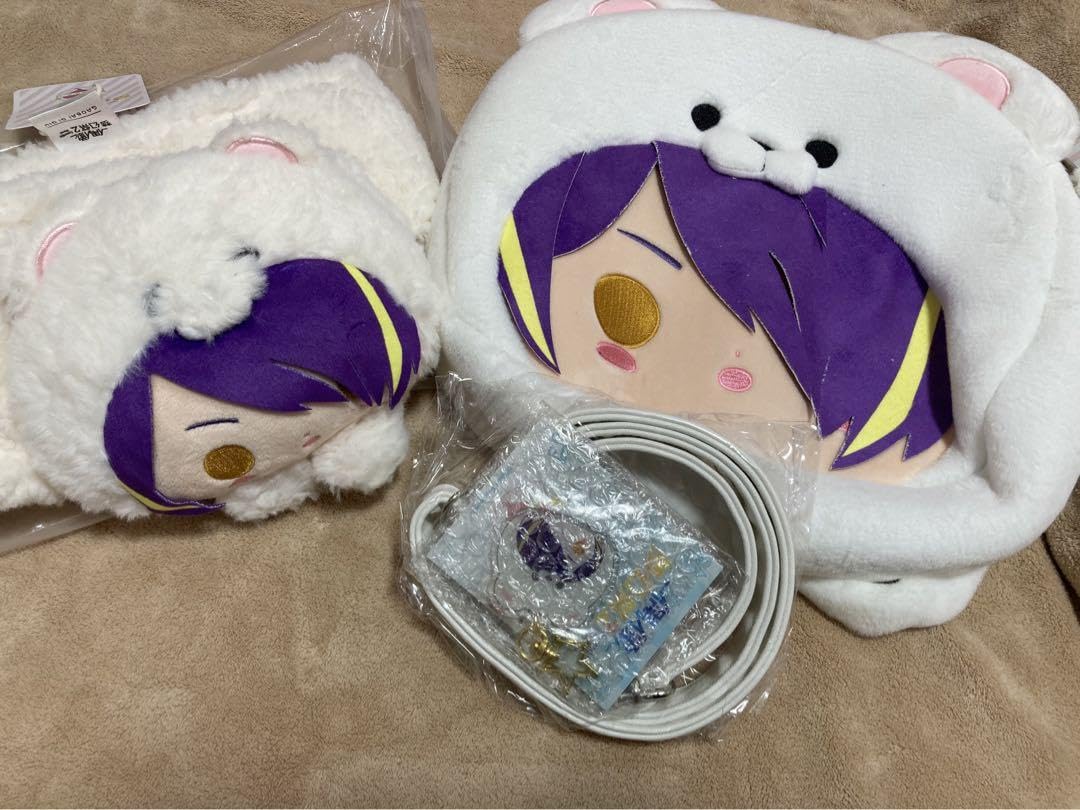 Amazon.co.jp: 中国 痛バッグ マフラー 白熊 告白気球 コラボ 仙石忍