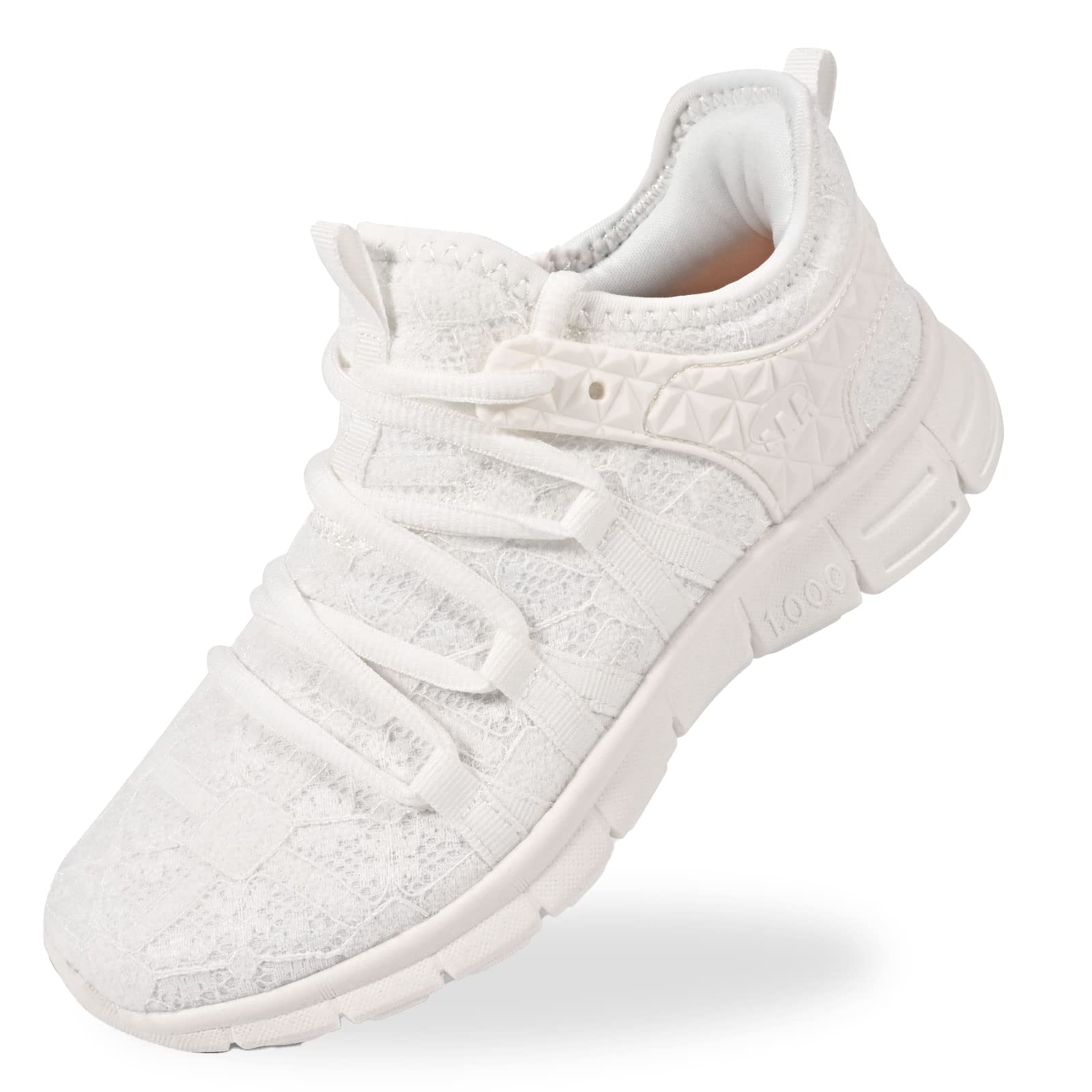 AOE Womens Fashion Walking Running Shoes Ultra Lightweight Breathable Mesh Tennis Shoes Non Slip Athletic Workout Gym Sneakers