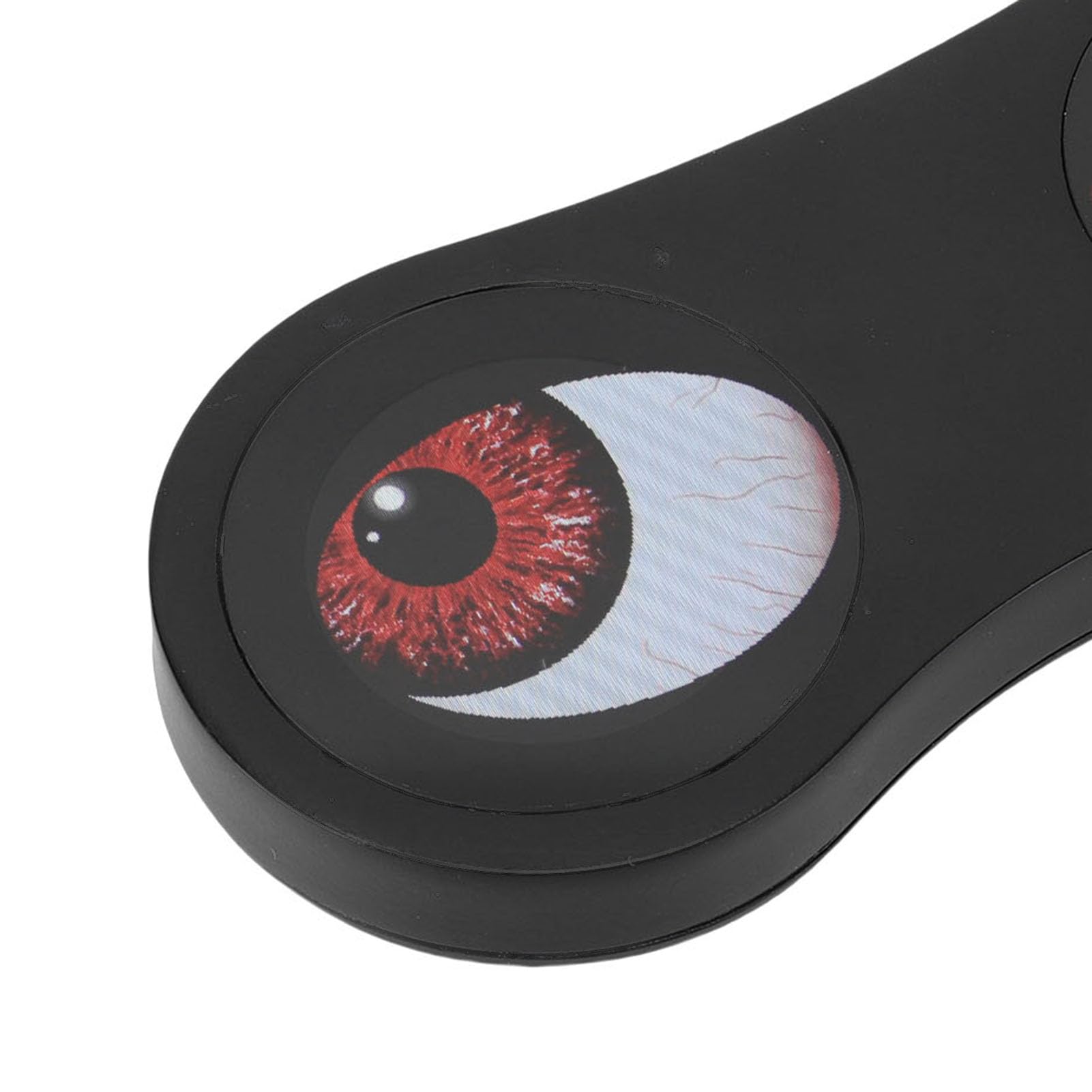 Luce Posteriore per Bici, Luce Dinamica per Bulbo Oculare con Animazioni GIF Dinamiche, Doppio Display HD da 1,9 Pollici, Posteriore per Bici Ricaricabile con Rilevamento