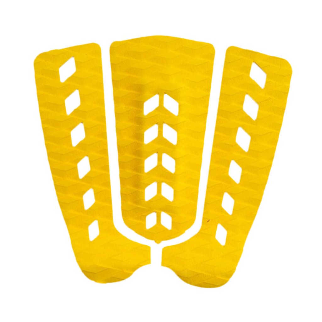 SM SunniMix 3Pcs de Surf Tail Pad Deck Grip Cushion Shortboard Skimboard Accesorios, Amarillo
