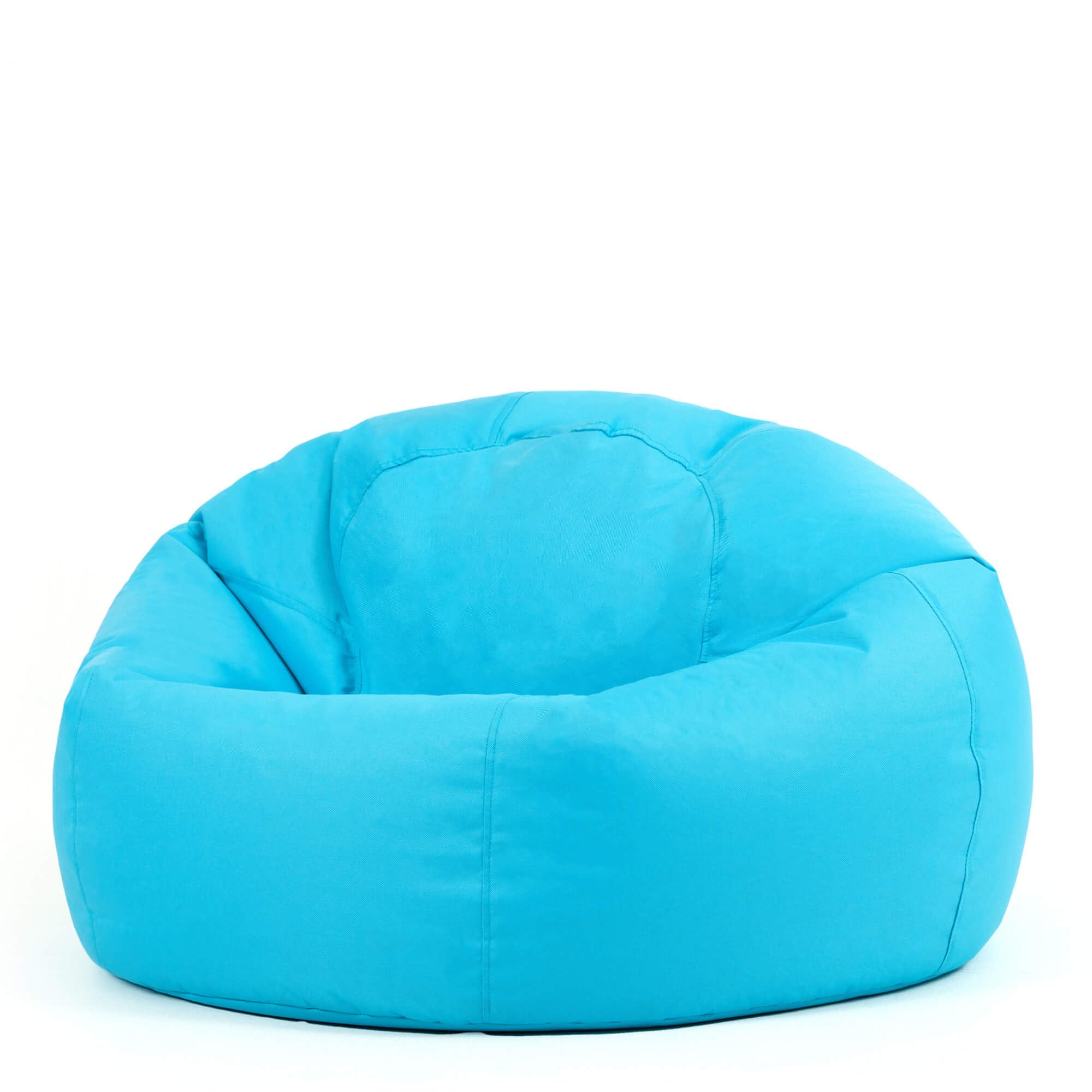 Bean Bag Bazaar Kingston Gaming Beanbag, Aqua Blue, Water Resistant Fabric, Large Bean Bag for Indoor and Outdoor Use with Filling Included, Floor Chair, Gaming, Bedroom, Living Room, Garden
