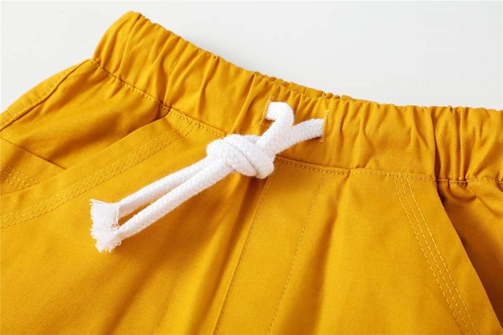 Boys Summer Outfits Short Sleeve T-Shirt & Shorts Sets Playwear Clothes 2 Piece 2-7Y: Clothing, Shoes & Jewelry