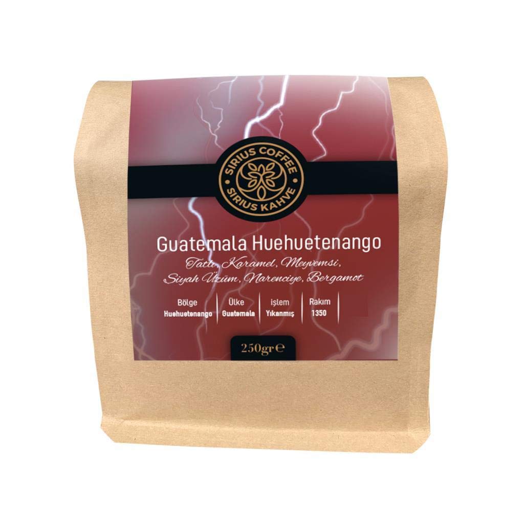 Sirius Premium Kahve Guatemala HueHue 250 gr - Çekirdek