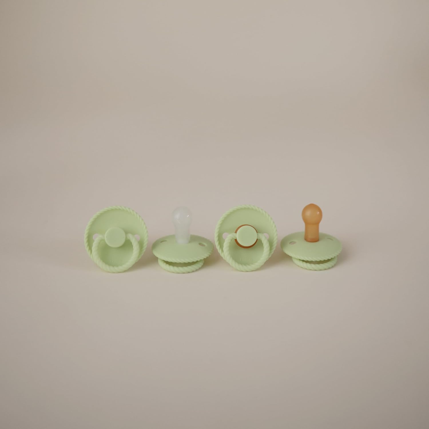 FRIGG Rope Latex 2-Pack Cream/Green Tea - Size 2