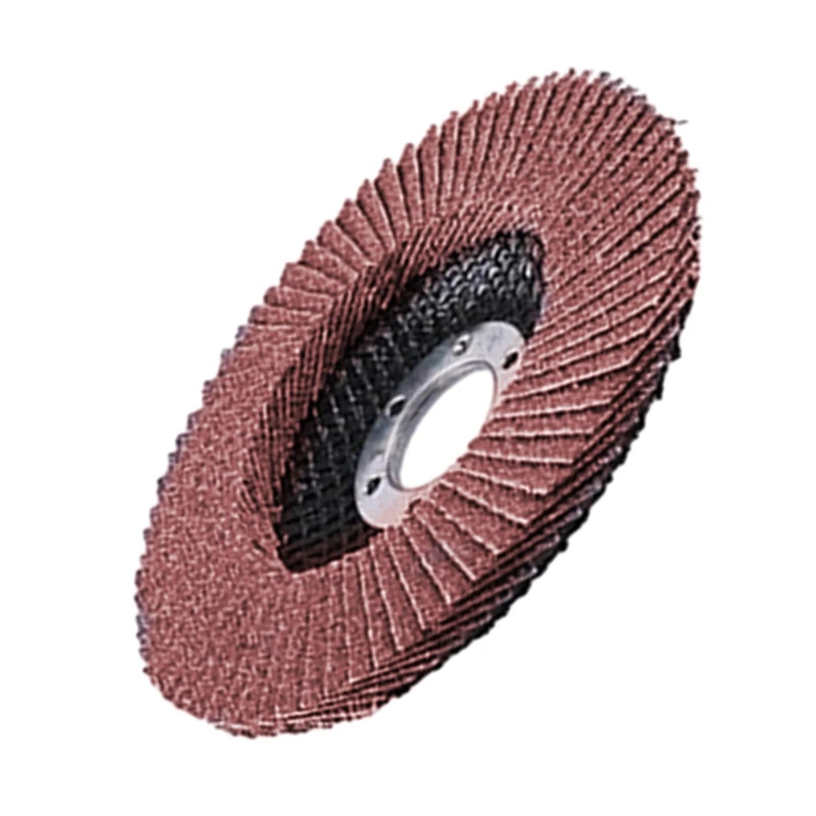 20 piezas disco de solapa de 115mm, almohadilla de pulido abrasivo de lijado, grano 40/60/80/120 for herramienta de soldadura de Metal de acero al carbono