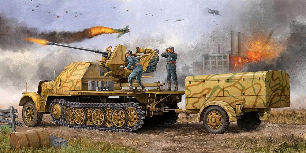 Trumpeter 1: 35 - Sd.Kfz.7/23.7cm Flak 37 (Late Version)