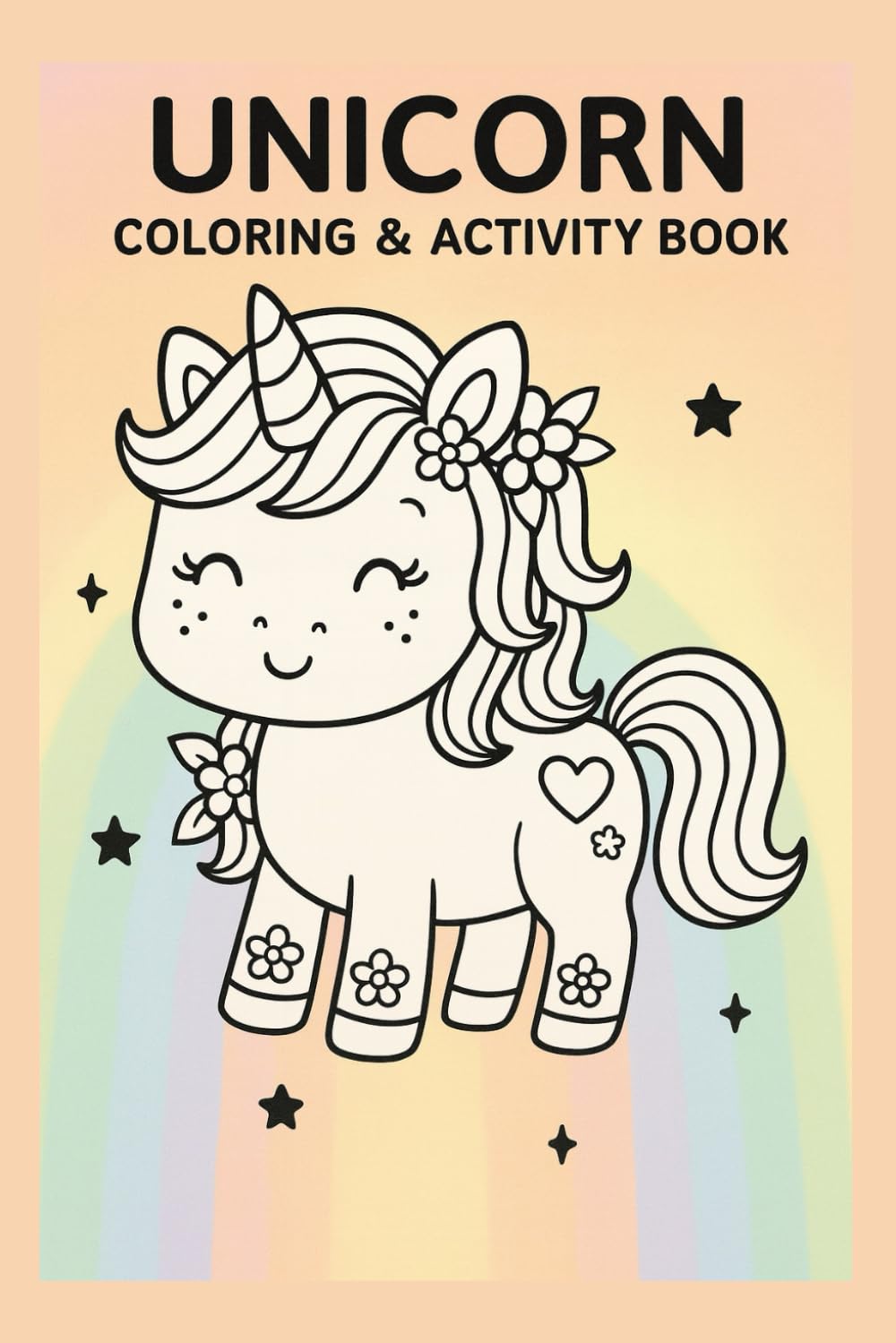 Unicorn Coloring & Activity Book