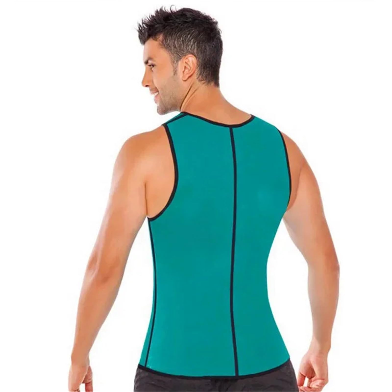 Fajas Reductoras Shapewear Camiseta sin mangas adelgazante for hombre, faja for el vientre plano, camiseta de sauna, moldeadora de cuerpo quemagrasas, camiseta de entrenamiento for la cintura y el con