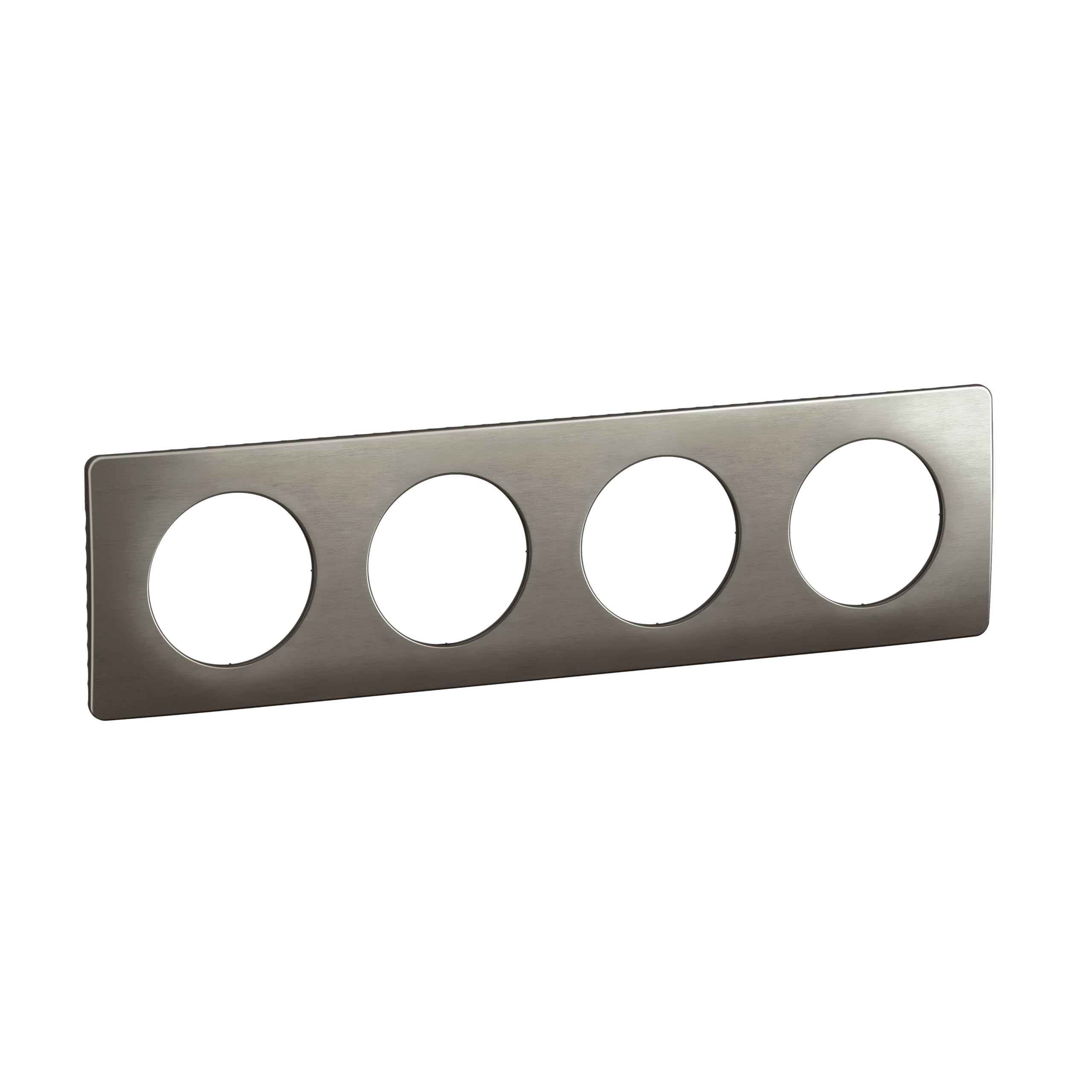 Plaque de finition Céliane Legrand 4 postes pour harmoniser vos appareillages