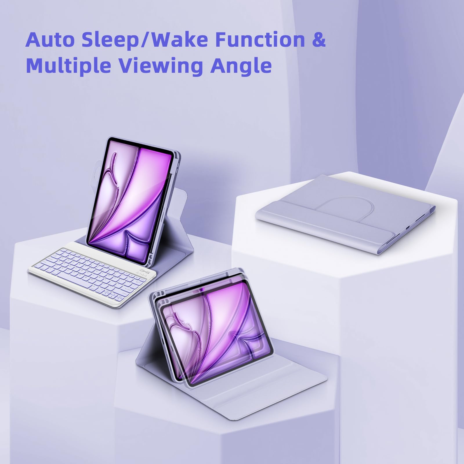 Amazon.com: BETTDOW Keyboard Case for iPad Air 13 inch M3 2025/M2