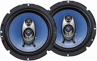 Pyle PL63BL - Par de altavoces (3 entradas, 360 W), color azul