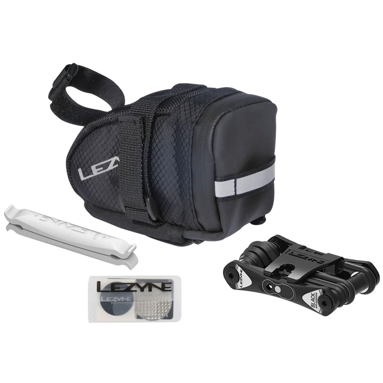 LEZYNE Caddy torba podsiodłowa dla dorosłych, uniseks, czarna, 0,6