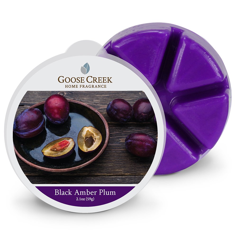 Goose Creek Wax Melt Pack Black Amber Plum, Purple