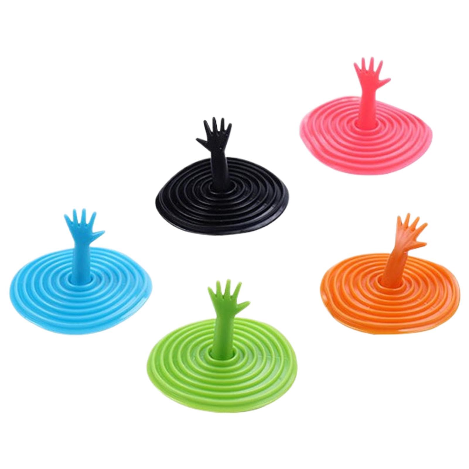 Sink Drain Stopper - Silicone Tub Stopper | Bathtub Drain Stopper | Anti-Clogging Kitchen Sink Stopper | Palm Sink Water Stopper Floor Drain Drain Plug For Kitchen Bathroom Laundry