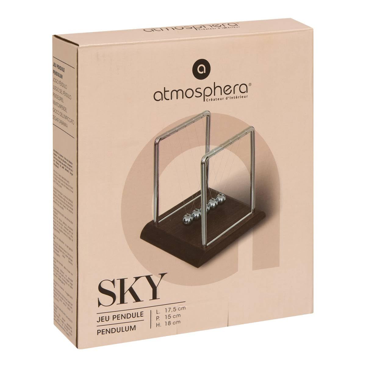 Atmosphera - Juego de Relojes Sky h.18cm