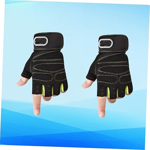 Miniatura 2 de Kisangel 2 Pairs Gym Gloves Fishing Glove Motorcycle Gloves Anti-Skid Work Gloves Hiking Gloves Biking Gloves Bike Gloves Guantes para Climbing