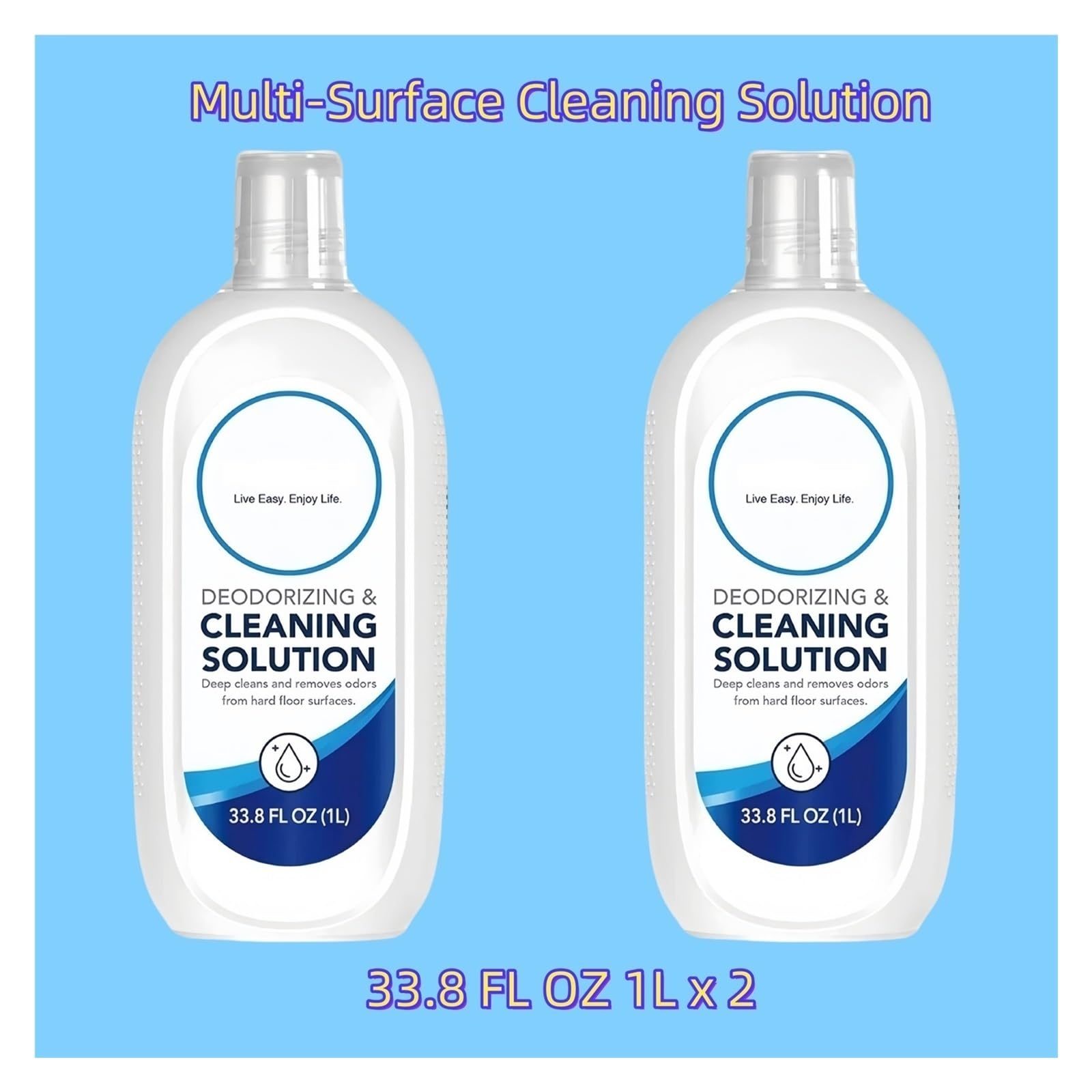 Solución Concentrada For Limpieza De Pisos Multisuperficie (aroma A Lavanda, 1 L X 2) - Compatible Con Tineco FLOOR ONE S3 Breeze