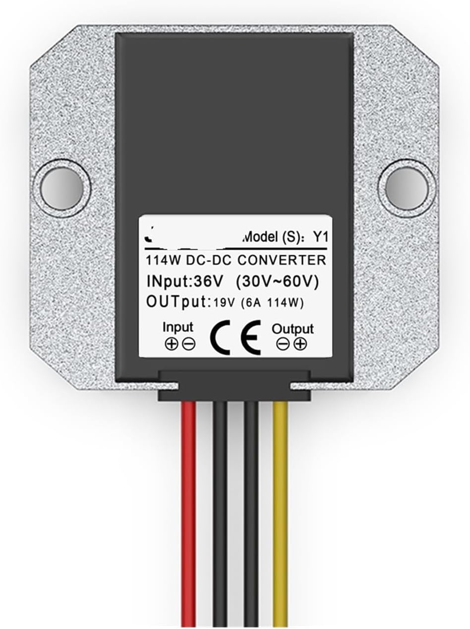 36V~19V DC-DC降圧モジュルコンバーター(30V~60V入力、5A出力)、定電圧電力変換器