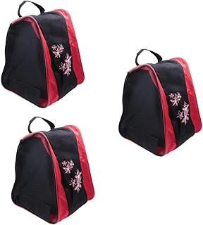 BESPORTBLE Carregar 3 Pçs Sacos De Inicialização De Esqui Bolsa De Armazenamento De Inicialização Crianças Skate Saco De Inicialização De Esqui Com Zíper Saco De De Rolo