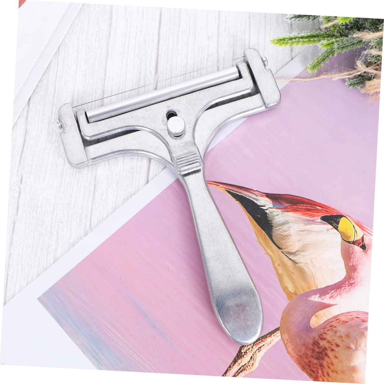 Ciieeo Aluminum Cheese Slicer and Butter Cutter Tool Multi Functional Kitchen Cutting Tool for Cheese and Butter for Home and Bakery Use