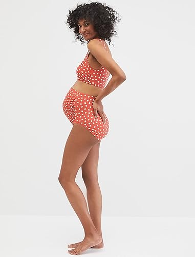 Miniatura 4 de Motherhood Maternity Women's Beach Bump 2 Piece Swimsuit Set UPF 50+ Pregnancy Swimwear