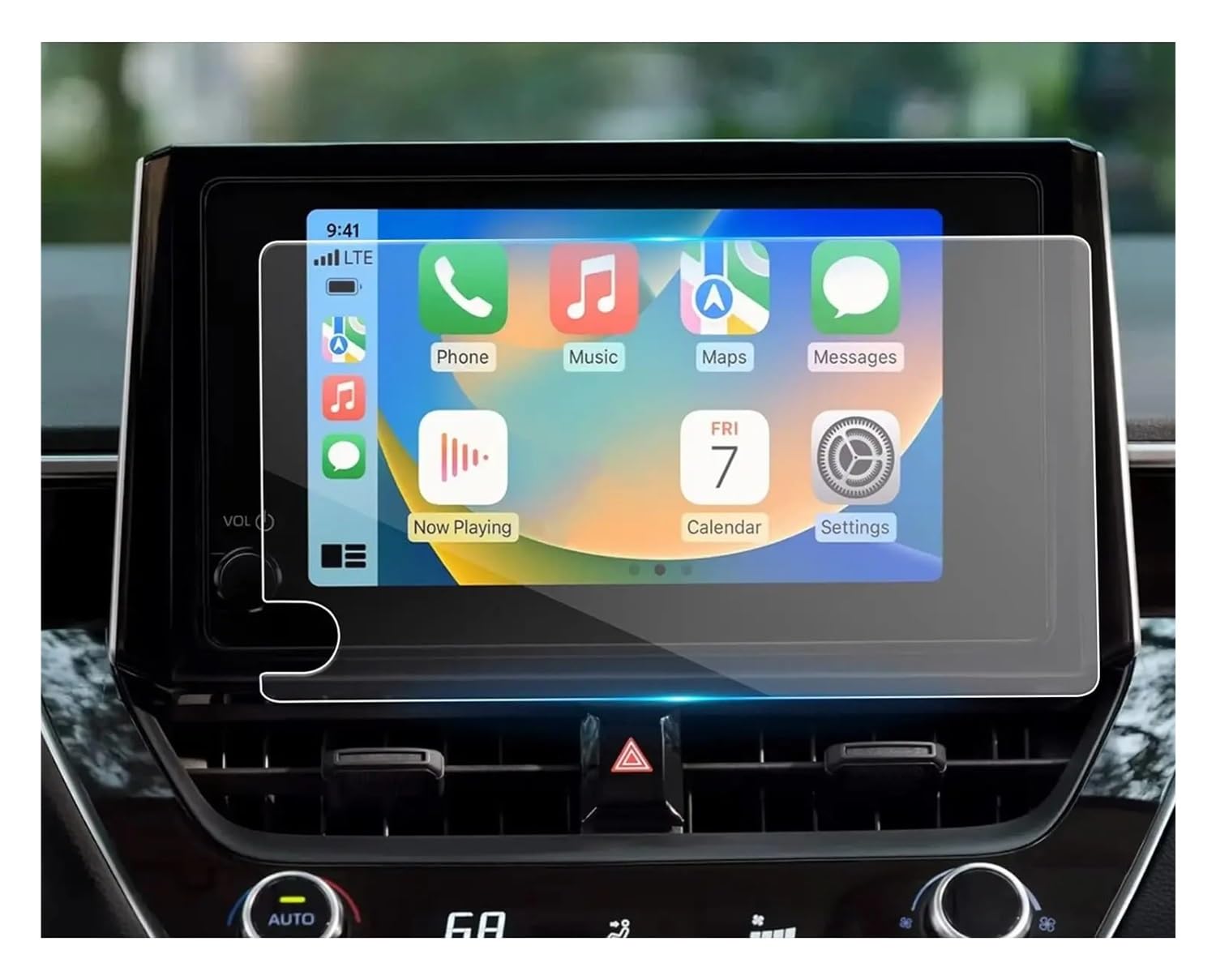 Film protection navigation RAV4 2023 2024 pour écran GPS