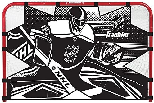 Franklin Sports NHL Hockey Goalie Shooting Target - Hockey Goal Practice Target - Street Hockey Net Goalie Target - Official Size Target - 72" x 48"