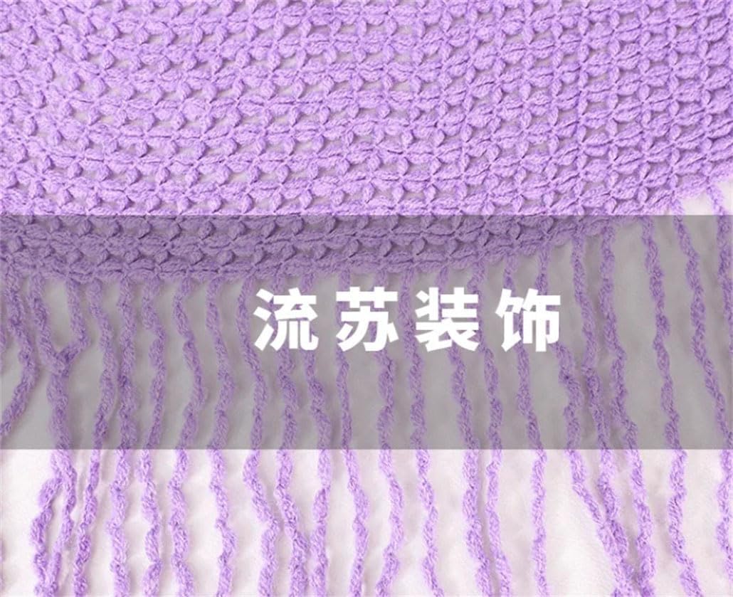 レディース ニット タッセル ポンチョ ケープ 軽量 ショール ラップ 春 夏 オフィス アウトドア