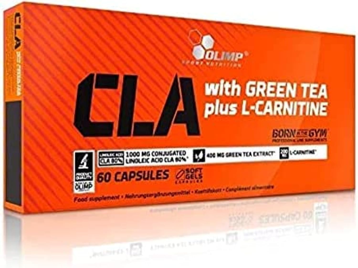 OLIMP SPORT NUTRITION CLA & GREEN TEA L-CARNITINE - 60 CAPS