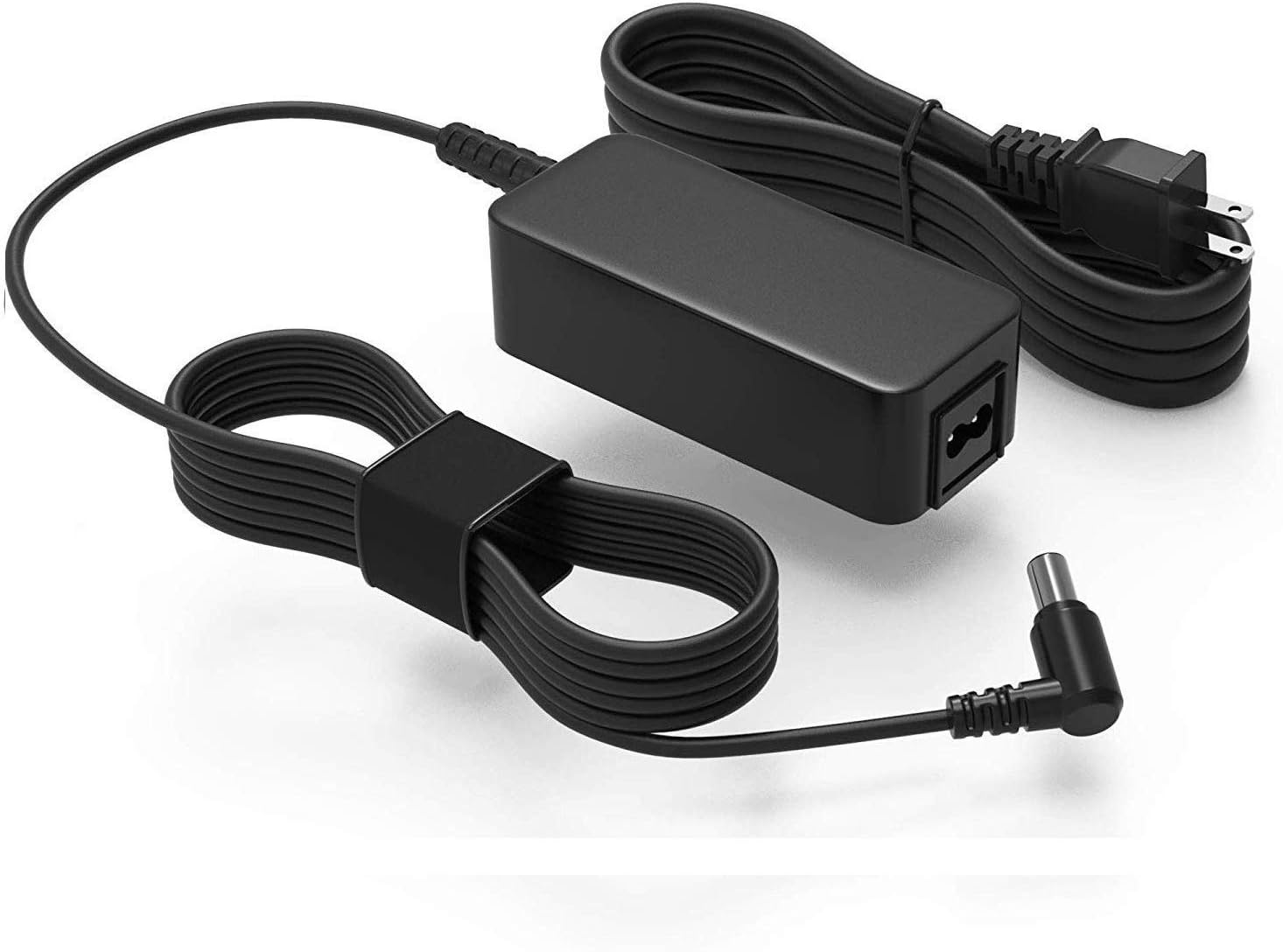 Superer UL Listed 19V AC Charger for LG 32 inches LED LCD Monitor 32MA70HY-P 32MA68HY-P 332MP58HQ-W 2ML600M-B 32MP58HQ-P 32QK500-W 32GK650F-B Power Supply Adapter Cord