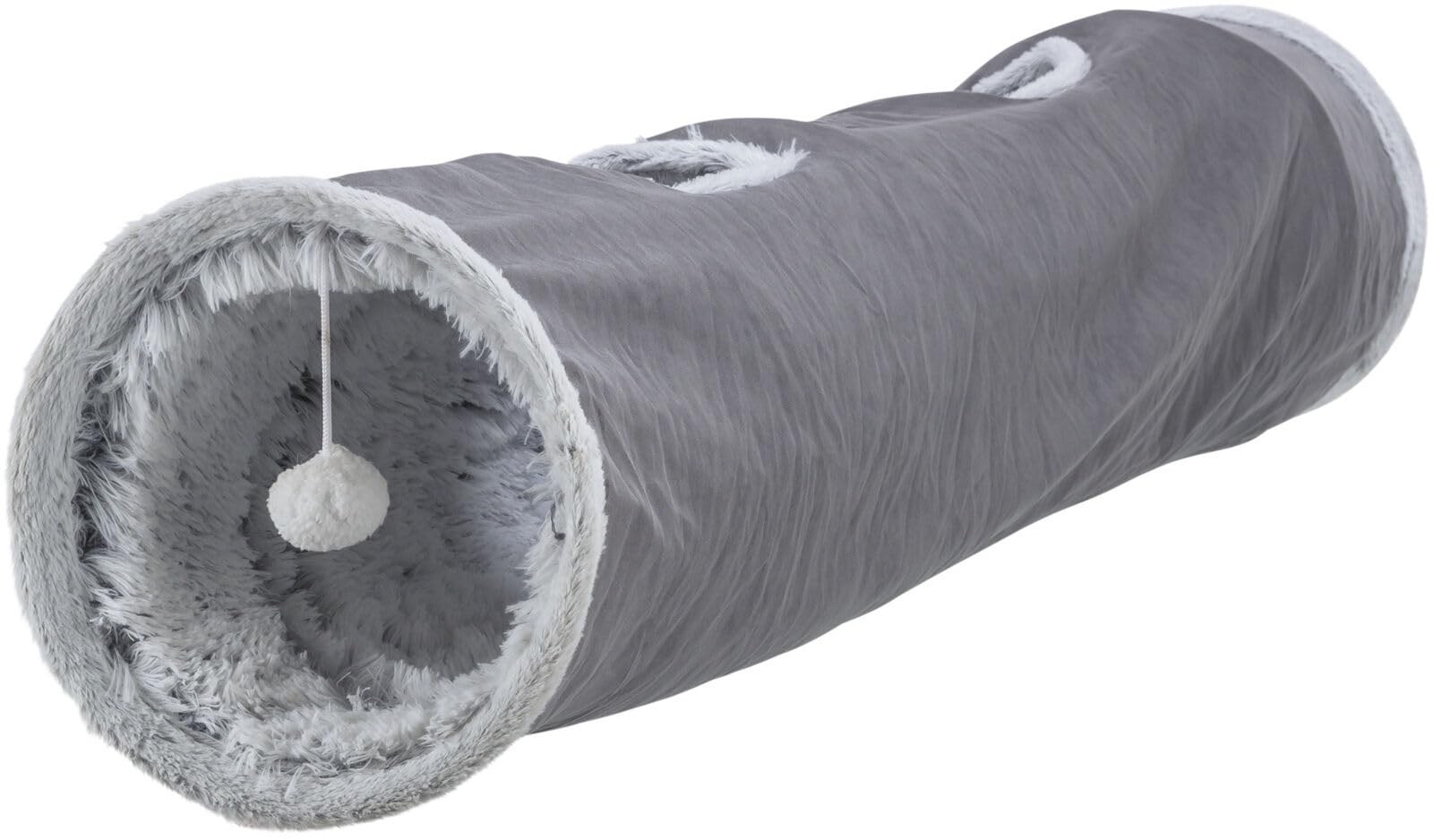TRIXIE Spieltunnel Harvey - grau ø 27 × 116 cm