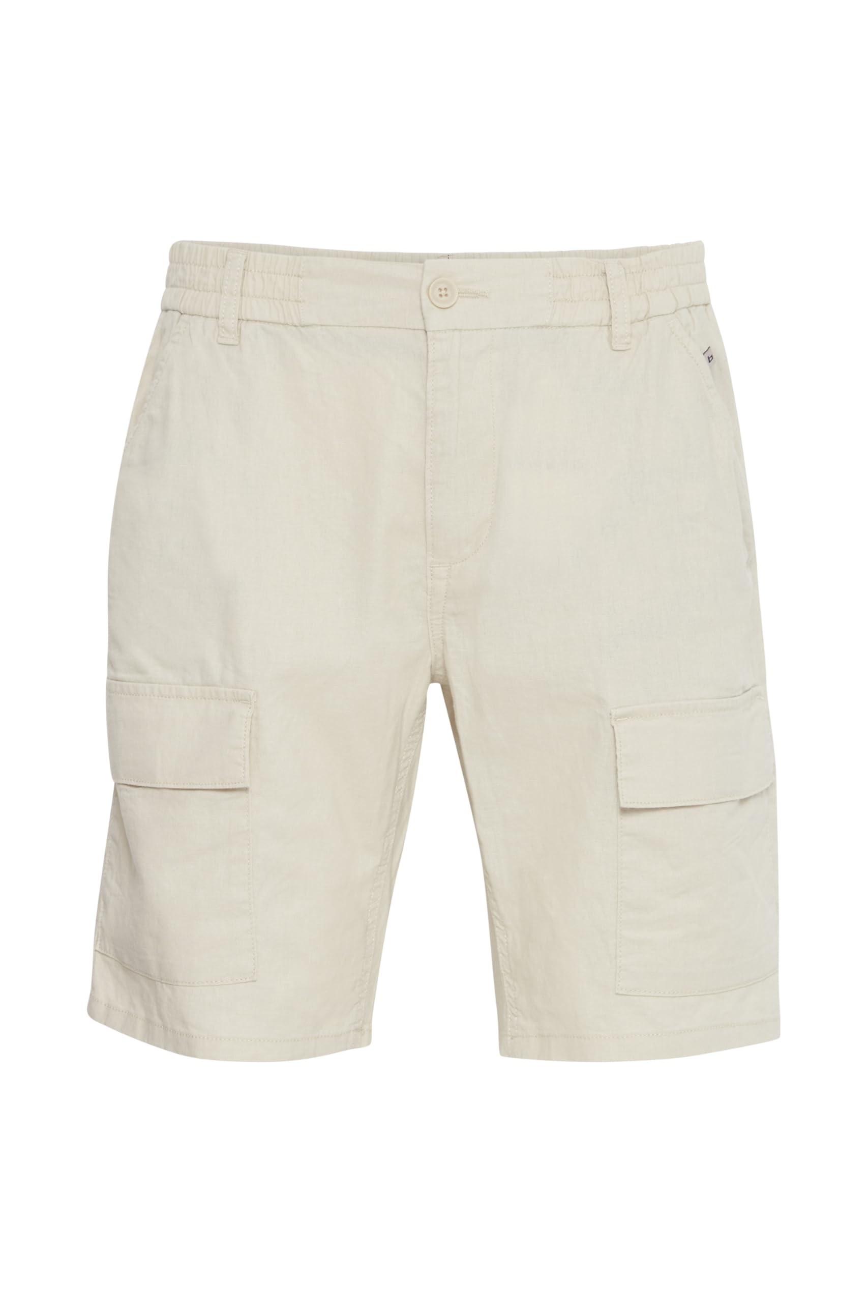Blend Herren Cargoshorts aus Leinenmix Shorts Kurze Hose mit Eingrifftaschen Gürtelschlaufen Regular fit